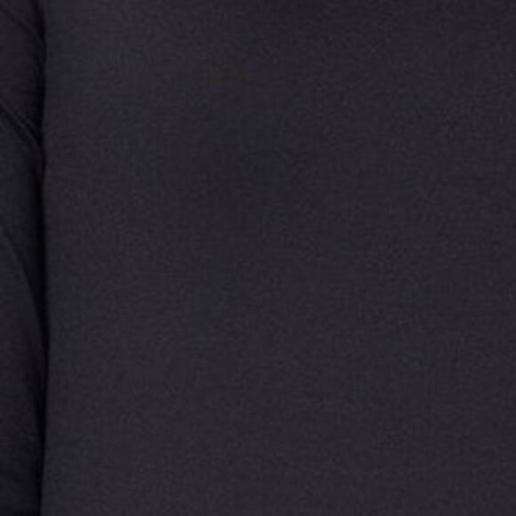 Women Control Women's Top Sz 2XS (XXS) Yummy Jersey Mock Neck Black A708106 - Picture 2 of 3